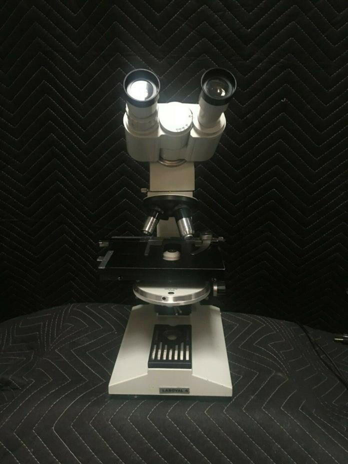 Aus Jena Laboval 4  Microscope (C4-2)