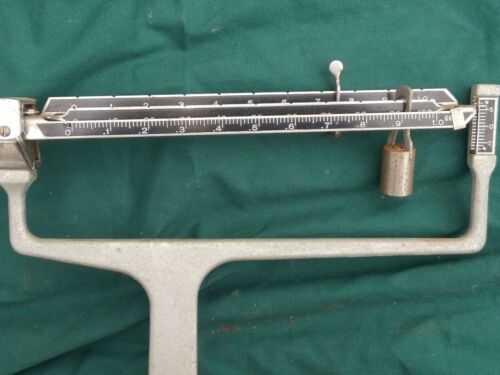 Vintage W.M. Welch Titple Beam Scientific scale stainless steel
