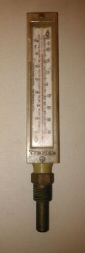 Vintage Trerice Thermometer -40-105 F Detriot Michigan 9 1/2