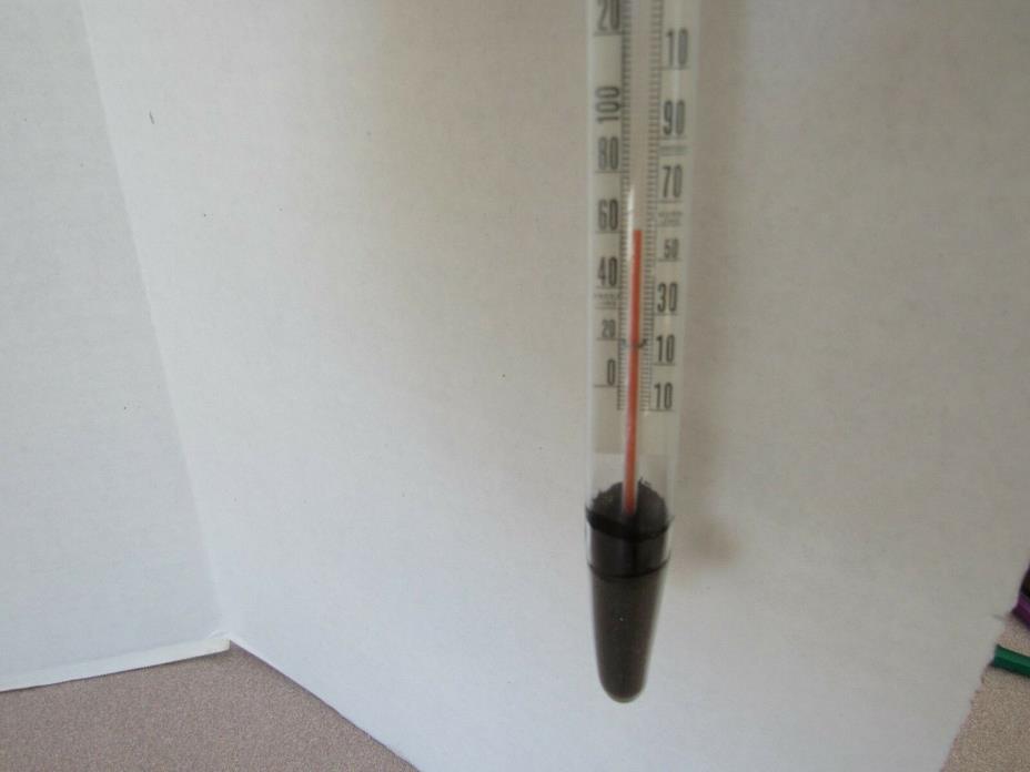 Vintage Taylor Floating Dairy Enclosed Scale Thermometer In box