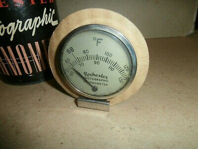 VINTAGE ROCHESTER PHOTOGRAPHIC THERMOMETER