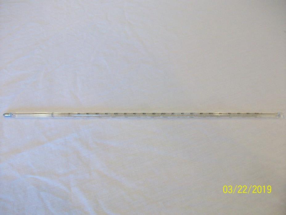 Sargent Welch Scientific Co. Thermometer 20-750F  -10-400C White Black 16