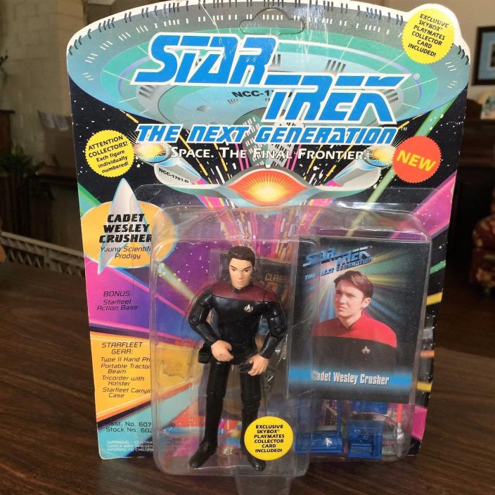 Star Trek Deep Space Nine Cadette Wesley Crusher Young Scientific Prodigy Used