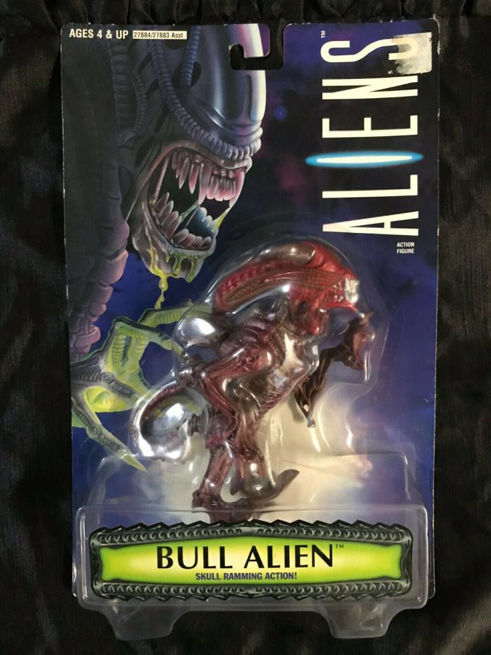 Kenner ALIENS Bull Alien Action Figure - Head Ramming Feature NEW Sealed!