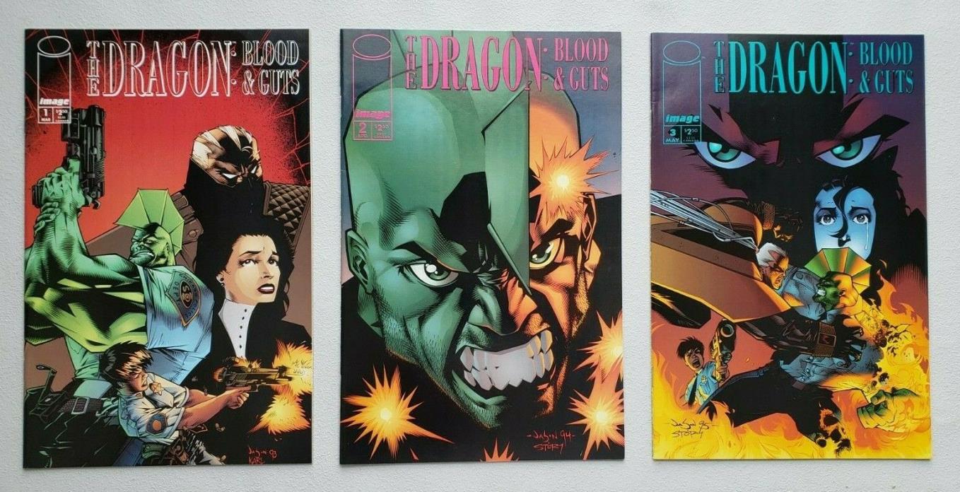 Complete Comics Set: Dragon Blood & Guts #1-3 1 2 3 Image Comics Savage Dragon