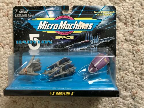 Babylon 5 Micro Machines Complete Set #5 new in Box