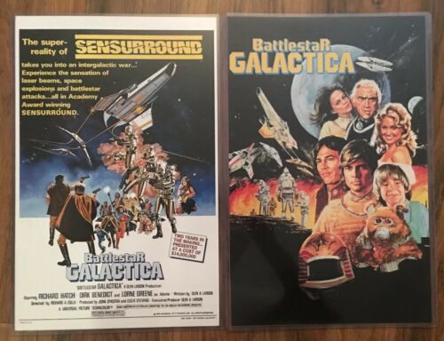 Battlestar Galactica/Rare/Poster Prints/Sci-Fi/VG Condition/Collectibles!!
