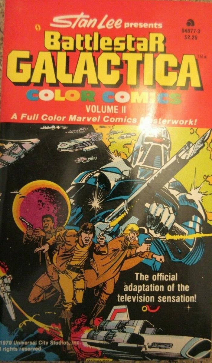Stan Lee Presents Battlestar Galactica Color Comics Vol. II 1979 PB Book