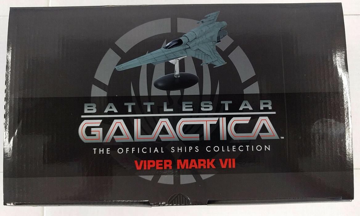 Battlestar Galactica Eaglemoss Ships #6 VIPER MK VII w/Magazine - NIB