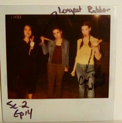 RARE Buffy the Vampire Slayer Continuity Polaroid Photo Prop Season 7 Potentials