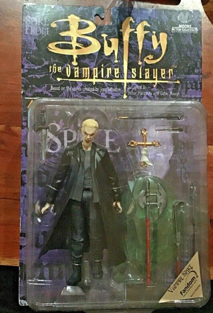 Buffy the Vampire Slayer VAMPIRE SPIKE Figure Moore 2000 Action Collectible NIB