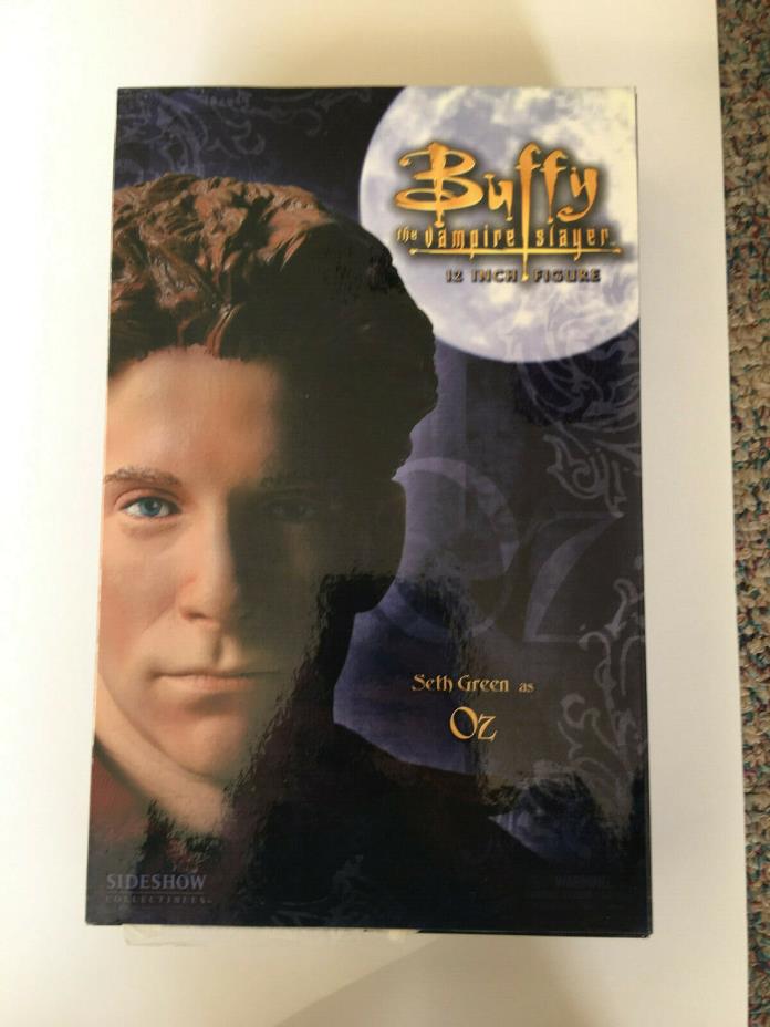 Sideshow Buffy The Vampire Slayer Seth Green as Oz 12” action figure doll NEW
