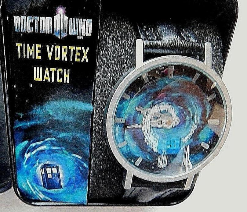 Doctor Who Time Vortex TARDIS Watch Quartz 38 mm Dr BBC Official