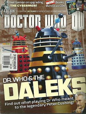 RARE Back Issue - DOCTOR WHO MAGAZINE #461  DALEKS - Peter Cushing - Neil Gaiman