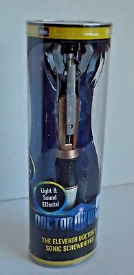 DOCTOR WHO Matt Smith is the 11th Dr SONIC SCREWDRIVER New Underground Toys MINT