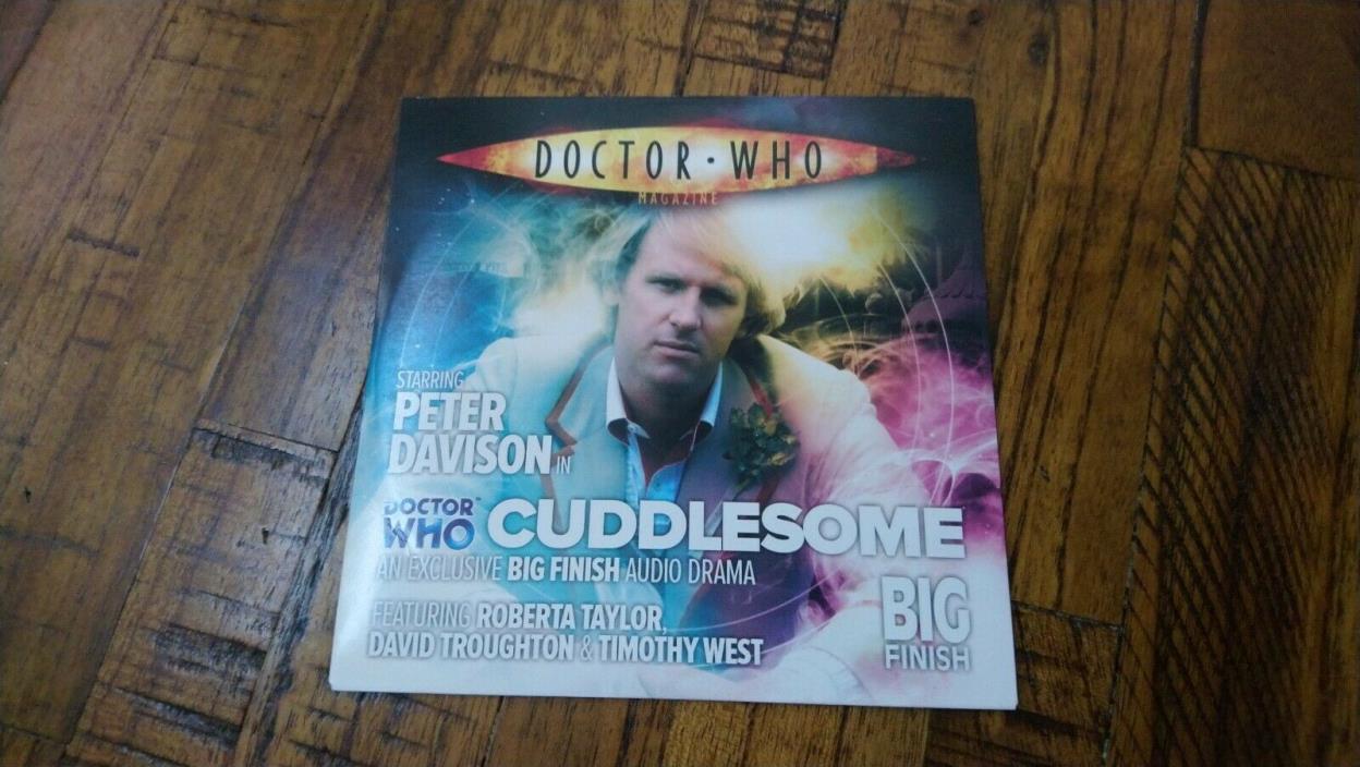 Doctor Who Cuddlesome Big Finish Peter Davison Audio Drama CD