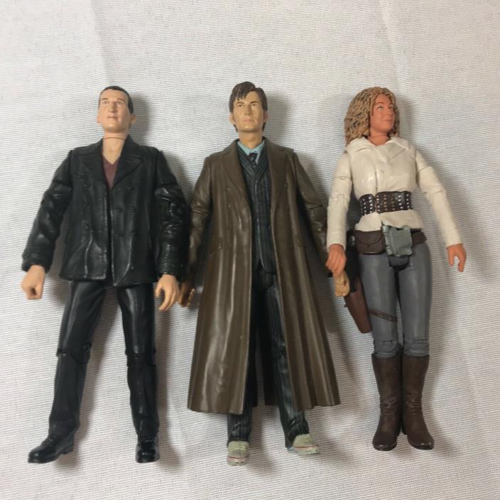 Doctor Who Figures Tenth Doctor Ninth Doctor River Song Collectibles BBC