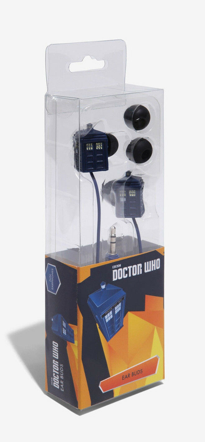 DOCTOR WHO TARDIS EARBUDS SEVEN 20 From Underground Toys! NEW IN BOX