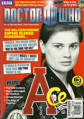 RARE Back Issue - DOCTOR WHO MAGAZINE #445 - ACE! Sophie Aldred - 2012