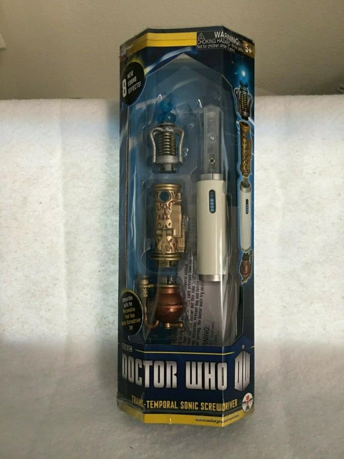 Doctor Who Trans Temporal Sonic Screwdriver NEW Toys TV BBC Collect Screw