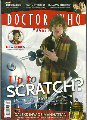 RARE Back Issue - DOCTOR WHO MAGAZINE #379 - TOM BAKER COVER - 2007