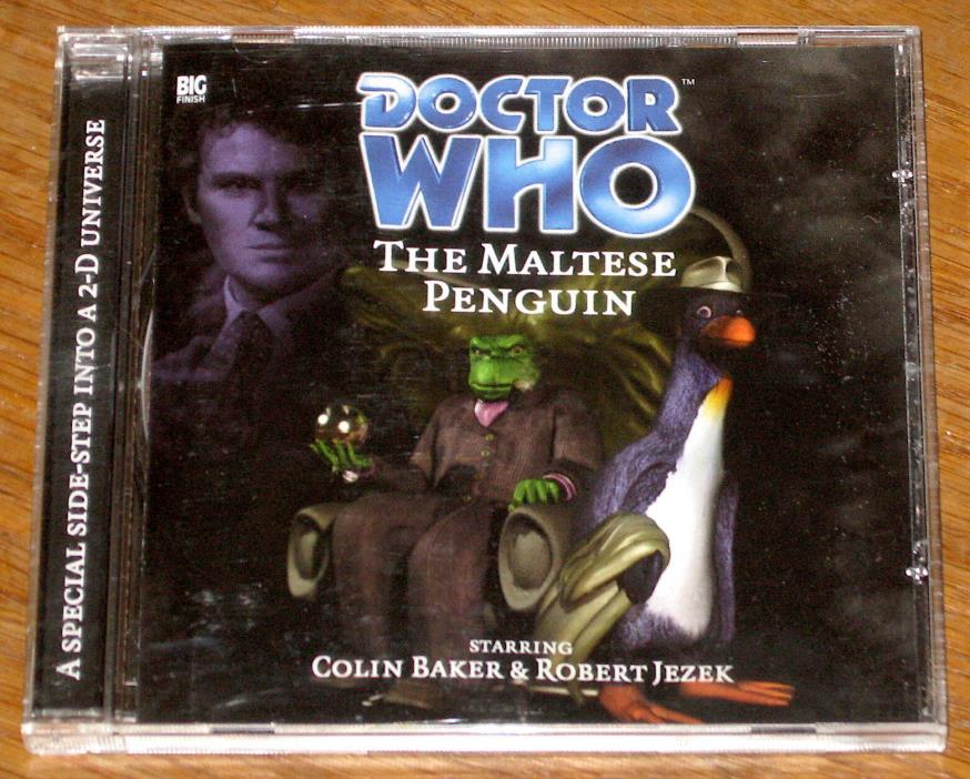 Dr DOCTOR WHO audio CD THE MALTESE PENGUIN Big Finish #33 1/2 SPECIAL BONUS