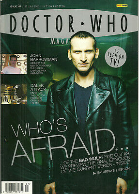 RARE Back Issue - DOCTOR WHO MAGAZINE #357 - Christopher Eccleston - 2005
