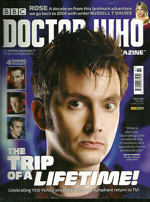 RARE Back Issue - DOCTOR WHO MAGAZINE #485 - David Tenannt Cover