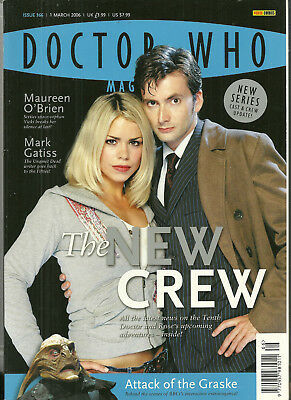 RARE Back Issue - DOCTOR WHO MAGAZINE #366 - David Tennant - Billie Piper - 2006