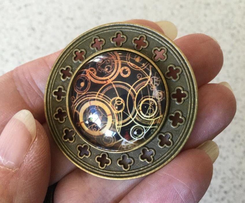 Doctor Who Time Lord Jewelry Gallifreyan Symbols Pin Brooch 5