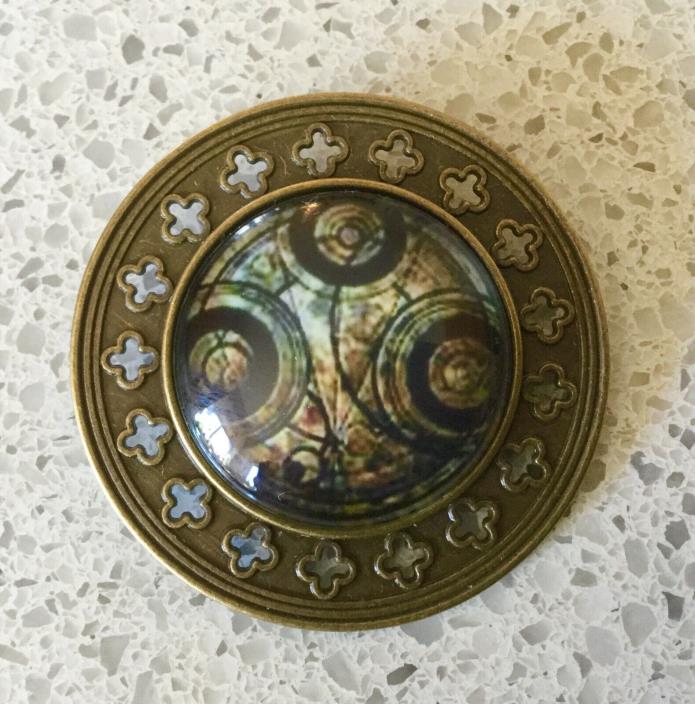 Doctor Who Time Lord Jewelry Gallifreyan Symbols Pin Brooch 4