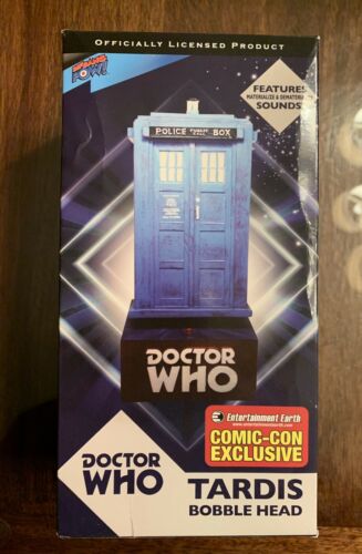2011 San Diego Comic Con Exclusive! DOCTOR WHO TARDIS BOBBLEHEAD No. 344 of 3000