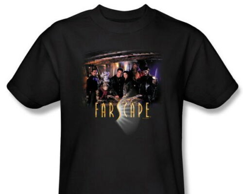 Farscape TV Series Complete Main Cast T-Shirt, Size 2XL (XXL) NEW UNWORN