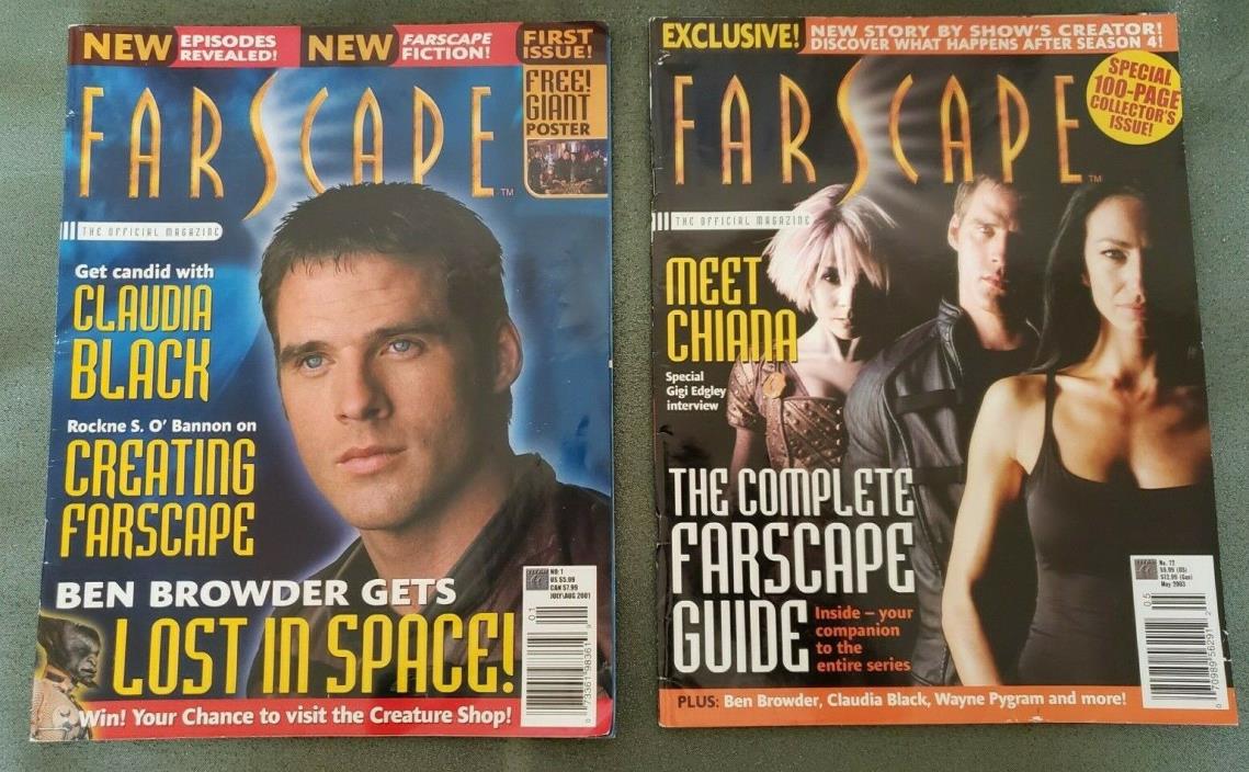 Farscape Books, Season Guides, Mags, RPG, Comics, Art, Autograph !20 Years!!