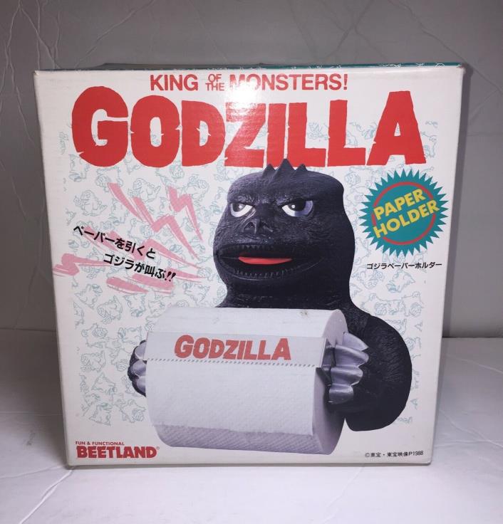 Godzilla, King of the Monsters, Gojira, Godzilla Toilet Paper Holder,Beetland