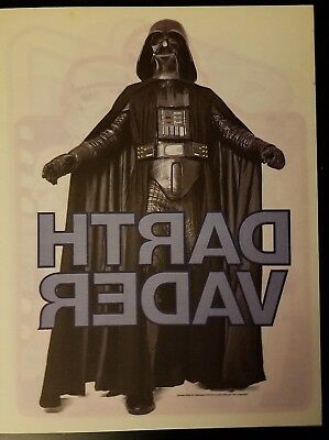 Vintage 1977 Star Wars Darth Vader Iron-On T-Shirt Transfer Unused!