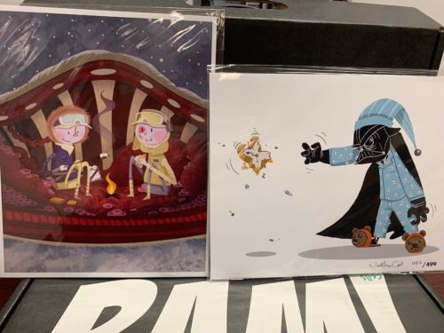 Bam Box Con Exclusive Nathan Call Star Wars Darth Vader/Tauntaun Art Prints LE