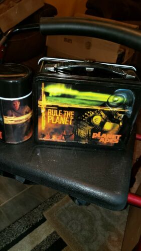 Vintage 2001 PLANET OF THE APES LUNCHBOX WITH THERMO, 
