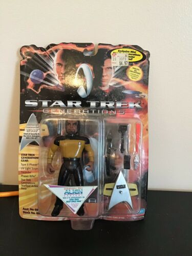 NEW 1994 Star Trek Generations Figurine Worf.