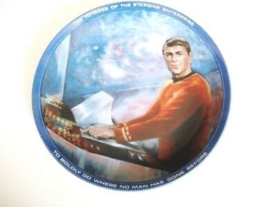 Star Trek Mr.Scott Scotty Limited Edition Collector's Plate - 1984 - New In Box!