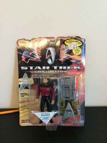 NEW 1994 Star Trek Generations Figurine William- Riker