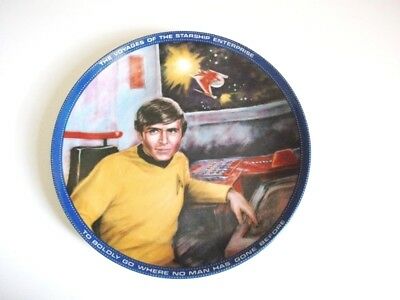 Star Trek Mr. Chekov Limited Edition Collector's Plate - 1984 - New In Box!!