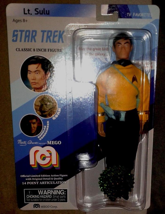 Lt. Sulu Target STAR TREK 8'' In. MEGO Classic Figure #245/10000 Marty Abrams
