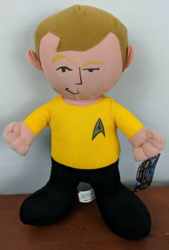 Captain Kirk Star Trek Plush Toy Stuffed Star Trek Doll 11 inch