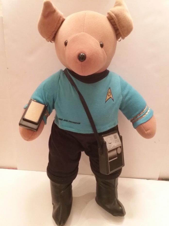 STAR TREK OFFICIAL MR. SPOCK NORTH AMERICAN BEAR COMPANY 21