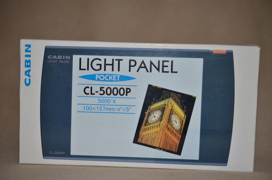 CABIN LIGHT PANEL CL-5000P Slide viewer Used for Star Trek Enterprise PADD Props