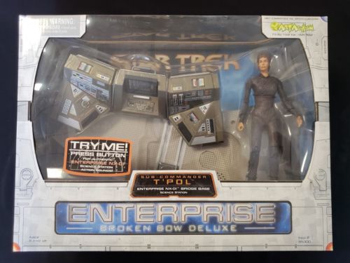 Star Trek Enterprise Broken Bow Commander T' Pol Deluxe Action Figure