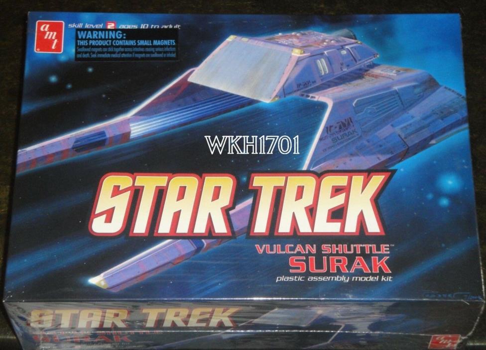 Star Trek Motion Picture Improved VULCAN WARP SHUTTLE SURAK Model Kit MISB Bonus