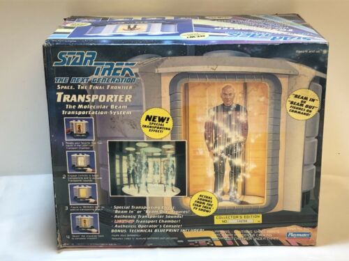 Playmates Star Trek Next Generation TRANSPORTER Playset #6104 Boxed Sealed