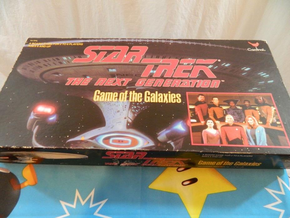 Star Trek The Next Generation Game of the Galaxies Cardinal 1993